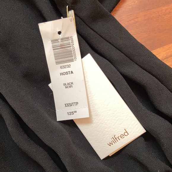 NWT Black Wilfred Hosta Dress - Picture 5 of 6